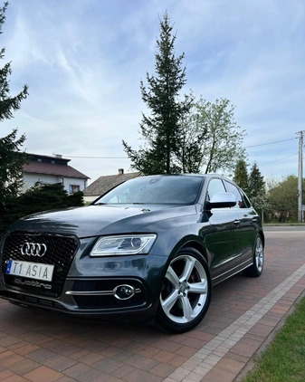 Audi SQ5 cena 109900 przebieg: 191000, rok produkcji 2014 z Oleśnica małe 436